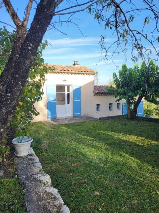 Nid Douillet - Les Fargettes - Superbe Vue - Charmante Petite Maison Avec Jardin - 2 Pieces A Privas Dış mekan fotoğraf